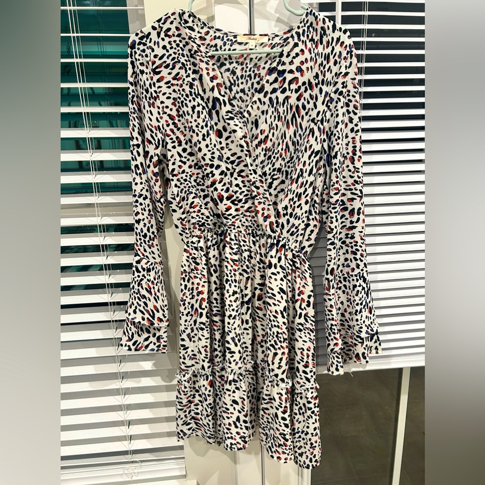 Andree by Unit Cheetah print dress - Size M